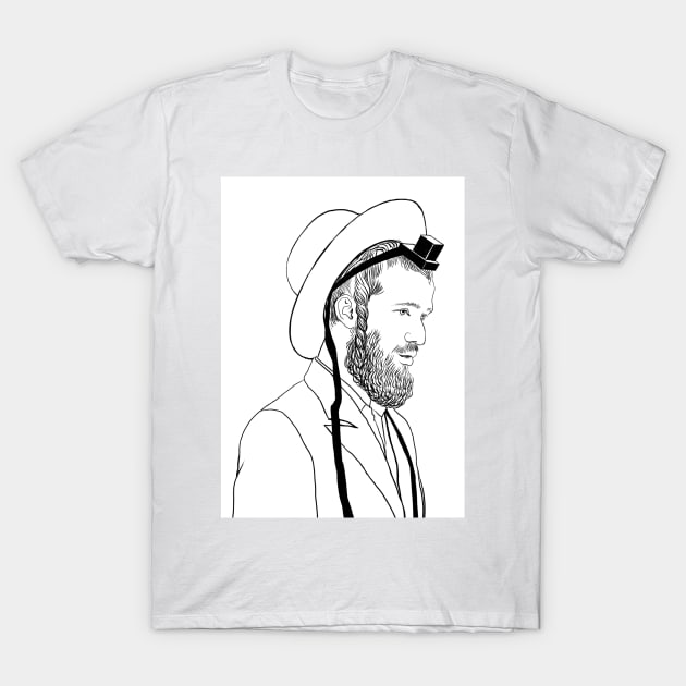 Orthodox Jew T-Shirt by argiropulo